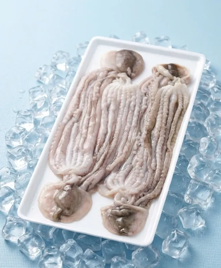 Whole Cleaned Long Leg Octopus Butterfly Cut