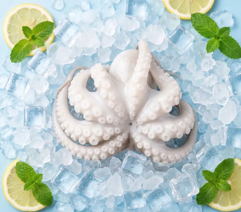 Whole Cleaned Short Leg Octopus Single Skin
